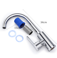 Robinet en plastique moderne à poignée unique, facile à installer, accessoires de salle de bain, robinet d'eau en plastique pour usage extérieur