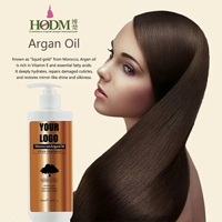 Ensemble de Soins Capillaires Naturels OEM Shampoing et Après-Shampoing Lissant Soie Huile d'Argan Beurre de Karité Marque Blanche