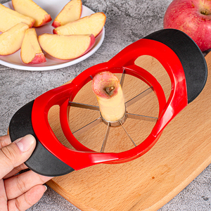 Thép không gỉ nhãn hiệu <span class=keywords><strong>Apple</strong></span> <span class=keywords><strong>Slicer</strong></span> Cutter và <span class=keywords><strong>corer</strong></span> trái cây separator Divider và Peeler Silicone Divider cho trái cây - Product Image 3
