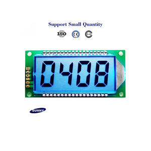 Factory Custom HT1621 Compatible <strong>LCD</strong> Module Monochrome <strong>Segment</strong> Display for Apparatuses with PCBA - Product Image 2
