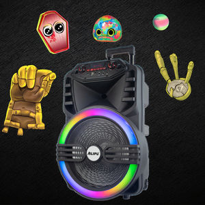 Altavoz de 15 pulgadas altavoces portátiles fiesta karaoke altavoces sonido música profesional - Product Image 2