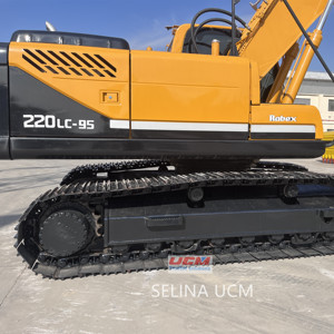 Corée Machines de construction d'occasion Hyundai 220 220-9S Excavateurs hydrauliques à chenilles 22 tonnes 20 tonnes 220 d'occasion à vendre - Product Image 4