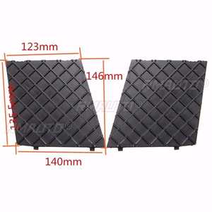 Paire de grilles inférieures noires pour pare-chocs avant de voiture BMW E60 E61 M 51117897186 51117897184, garniture de protection de pare-chocs - Product Image 5