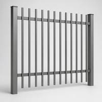 Barandilla de aluminio de alta resistencia para exteriores, diseño moderno y personalizado, para uso residencial, elegante y de privacidad garantizada.