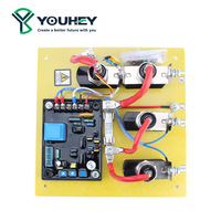 SAVRH-100A 380V SAVRH-75A Régulateur de tension AVR triphasé en cuivre à balais pour courant alternatif, accessoires pour groupe électrogène SBW SVC