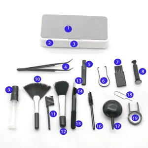 2023 New Hot sale Earbud Cleaner Kit 19 in 1 earbuds keyboard cleaner spray screen cleaner monitor screen cleaning kit