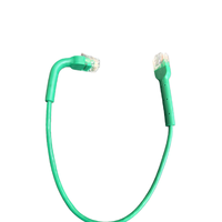 Kabel Patch Cat6 Slim Flexes 28AWG 30AWG Cat6a Dapat Dibengkokkan Ultra Tipis Kabel Patch Fleksibel Kabel Jaringan RJ45