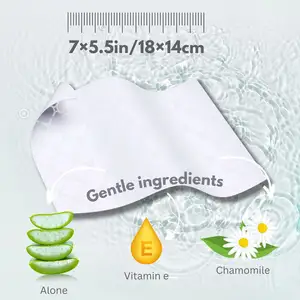 Lookon Biodegradable Adult Men Flushable Herbal Incontinence Ass Butt Toilet Seat Wet Wipe Paper Wet Toilet Tissue