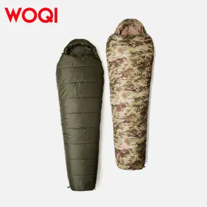 WOQI अनुकूलित थोक वयस्क वाटरप्रूफ और वार्म डाउन ममी कैम्पिंग स्लीपिंग बैग