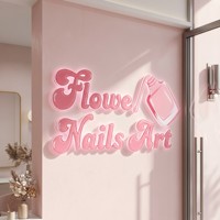 Enseigne lumineuse 3D LED personnalisée ZHILIN pour salon de manucure, bar, bureau, en métal et acrylique, avec caractères lumineux en plastique à éclairage frontal