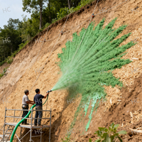 Fibre de bois écologique pour l'hydrosemeur, pour l'établissement des pelouses et la rétention d'humidité - Produit de terrassement
