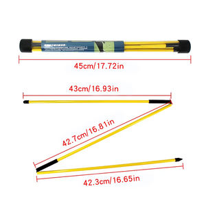 गोल्फ कौशल गेंद की स्थिति में सुधार के लिए गोल्फ संरेखण स्टिक प्रशिक्षण सहायता प्रदान करता है - Product Image 2