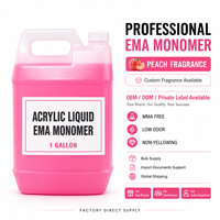 Monomère Liquide Acrylique EMA 1 Gallon, Fourni par l'Usine, Inodore, Utilisable Toute Saison, Vitesse et Saveur Modifiables, Marque Personnalisable
