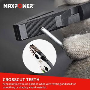 Pinzas Multifuncionales Maxpower, las Más Vendidas, para Pelar Cables, Crimpar, Cortar y con Punta de Aguja - Product Image 3
