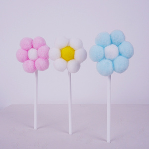 10 Uds nuevo estilo Bola <span class=keywords><strong>de</strong></span> piel pequeña flor <span class=keywords><strong>pastel</strong></span> Plug-In creativo <span class=keywords><strong>girasol</strong></span> <span class=keywords><strong>cumpleaños</strong></span> <span class=keywords><strong>pastel</strong></span> Plug-In decoración para hornear - Product Image 2