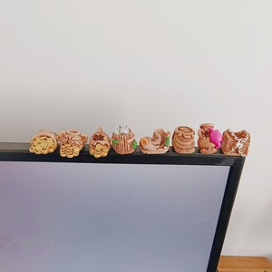 Nouvelles figurines créatives en résine, <span class=keywords><strong>coffre</strong></span> au trésor marin 3D, mini boîte à monnaie, assortiment <span class=keywords><strong>de</strong></span> 100 pièces/lot, pour accessoires décoratifs DIY - Product Image 2