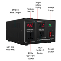 Transformateur monophasé SDT-5000VA 220V vers 110V ou 110V vers 220V Convertisseur abaisseur/élévateur 500VA-5kVA Forme de bobine