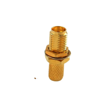 Cable de Antena LMR240, Cable Eléctrico Impermeable RF Coaxial, Conector Hembra SMA RF Coaxial para Montaje en Panel