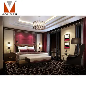 良いデザイン最高の西洋国際ホテルデザイン寝室家具サプライヤー