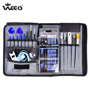 WEEY Phone Repair Tool Kit 58BAG Insulated Magnetic Screwdriver Set For Mobile Device Maintenance - Product Image 1