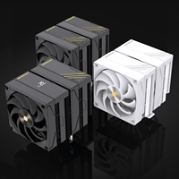 Refroidisseur CPU double tour LOVINGCOOL 120 mm à finition mate, dissipateur thermique en cuivre et aluminium à roulement fluide, TDP 260 W, en stock, expédition immédiate