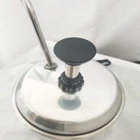 Distributeur de beurre et de chocolat carré en acier inoxydable, pompe à sauce électrique, machine à faire fondre le fromage