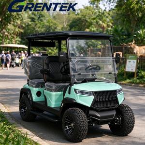 Carrito de Golf Todoterreno de 4 Plazas, Eléctrico de Litio, con Pantalla Grande y Sistema de Audio Todo en Uno - Product Image 1