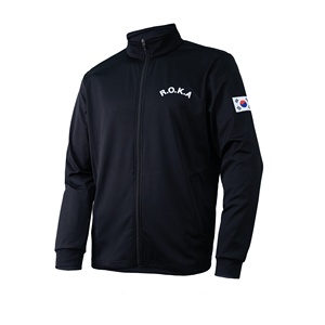 MACCI ROKA เสื้อแจ็คเก็ตกีฬาแบบมีซิปสำหรับผู้ชาย เสื้อแจ็คเก็ตโพลีเอสเตอร์น้ำหนักเบา ระบายอากาศได้ดี แห้งเร็ว เสื้อแจ็คเก็ตสไตล์เกาหลีแบบลำลอง - Product Image 3