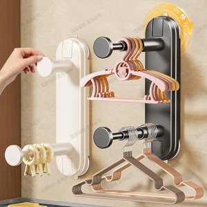 ราวตากผ้าติดผนังแบบยืดหดได้สองชั้น ยี่ห้อ Bluevine สำหรับระเบียงและจัดเก็บในบ้าน - Product Image 4