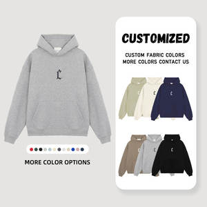 Drop Shoulder Pullover Hoodie Venta Al Por Mayor Con Capucha Sudaderas Para Mujer - Product Image 3