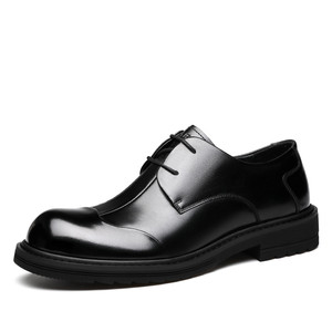 Chaussures en cuir pour hommes Eapai, noires, formelles, Oxford, pour le bureau et les occasions professionnelles - Product Image 5