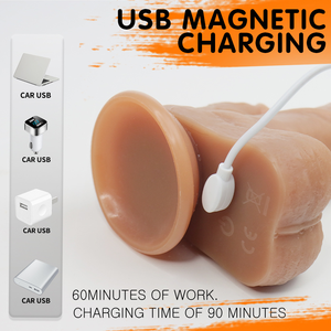 Gerçekçi Silikon Yumuşak Uzun Yapay Penis Kayan Sünnet Derisi Büyük Penis Anal Butt Plug Vajina Dick Stimülatörü Yetişkin Oyuncakları Kadınlar için - Product Image 4