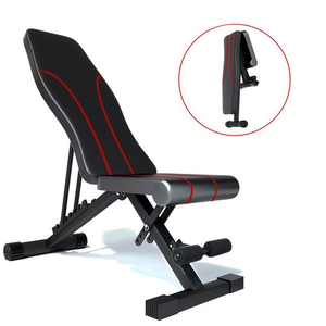 Banc <span class=keywords><strong>de</strong></span> musculation réglable pour salle <span class=keywords><strong>de</strong></span> sport à domicile, bancs d'entraînement <span class=keywords><strong>de</strong></span> force pliables multi-usages - Product Image 2