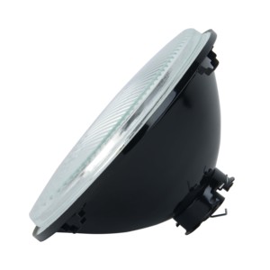 Boîtier de phare rond de 7 pouces, 12V, nouveau, ajustement universel, faisceau haut/bas pour phare antibrouillard H4 <span class=keywords><strong>LED</strong></span> ou halogène - Product Image 5