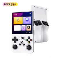 Gamegaga R36 MAX Pro Retro Handheld-Spielkonsole 4 Zoll IPS WLAN Gaming-Konsole mit Online-Video-Unterstützung Tragbarer Taschenspieler