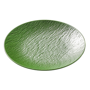 Xiangyuan <b>melamine</b> tableware <b>plates</b>, creative Western-style tomahawk steak <b>plates</b>, and sophisticated green stone-patterned - Product Image 5