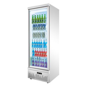 Équipement de refroidissement Réfrigérateur à compresseur numérique avec porte vitrée Vitrine réfrigérée Réfrigérateur <span class=keywords><strong>Redbull</strong></span> 220V Application bar supermarché - Product Image 4