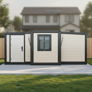 บ้านตู้คอนเทนเนอร์จีนขนาด 20 ฟุต 40 ฟุต สำหรับเดินทางพักผ่อน บ้านเคลื่อนที่สำเร็จรูป บ้านวิลล่าสำเร็จรูป บ้านแบบแผงแซนวิช - Product Image 3