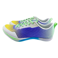 Chaussures de sprint professionnelles à pointes pour l'athlétisme avec plaque en carbone intégrale et semelle intermédiaire PEBAX pour la course et la compétition