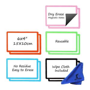 ملونة مخصصة الرسم محو الجافة بطاقات اسم صغيرة ألواح بيضاء للماء مع علامات - Product Image 2