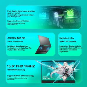 <span class=keywords><strong>Asus</strong></span> Tianxuan <span class=keywords><strong>5</strong></span> <span class=keywords><strong>Ryzen</strong></span> R7-8845H Edition 15.6 "Rtx4050แล็ปท็อปที่มีประสิทธิภาพสูงแล็ปท็อปการเล่นเกมโอกาสพิเศษ - Product Image 2