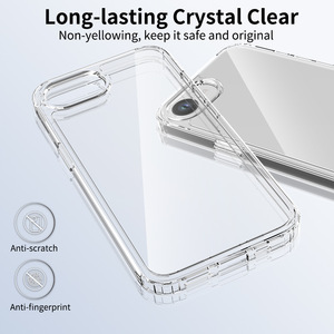 Offre Spéciale 2025 <span class=keywords><strong>Anti</strong></span> jaune résistant aux chutes Transparent clair couverture arrière <span class=keywords><strong>coque</strong></span> de téléphone pour <span class=keywords><strong>iPhone</strong></span> 16E étui de téléphone <span class=keywords><strong>anti</strong></span>-rayures - Product Image 6