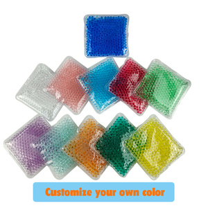 Vessies de glace en gel chaud et froid réutilisables carrées avec logo personnalisé vente en gros pour glacières - Product Image 2
