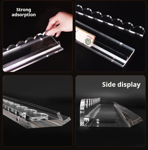 Expositor <span class=keywords><strong>de</strong></span> Mahjong <span class=keywords><strong>de</strong></span> Acrílico <span class=keywords><strong>Transparente</strong></span> <span class=keywords><strong>de</strong></span> Lujo <span class=keywords><strong>de</strong></span> 20 Pulgadas al por Mayor con Empujador Magnético Festoneado para Fichas <span class=keywords><strong>de</strong></span> Mahjong - Product Image 5