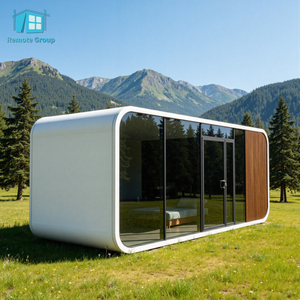 Cabaña Prefabricada Moderna para Glamping, Ecológica, Tipo Pod, <span class=keywords><strong>Casa</strong></span> Contenedor de Lujo, <span class=keywords><strong>Casa</strong></span> Móvil Pequeña para Resort, Campamento, Hotel - Product Image 1