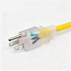 สายต่อพ่วงสำหรับไซต์ก่อสร้าง 14AWG ปลายมีไฟ สายทองแดงแบบมีสายดิน หนาพิเศษ สำหรับใช้งานกลางแจ้ง - Product Image 4