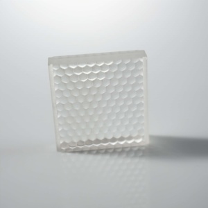 Boglass דיוק בגודל מותאם אישית מעוצב bolosilicate3.3 קשת זכוכית מערך מיקרו עבור חיישני גלים עם ציפוי אר - Product Image 3