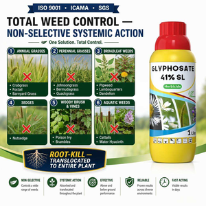 <span class=keywords><strong>Herbicida</strong></span> Líquido GREENRIVER Glifosato 41% SL, 41% por Galón, Spray Eliminador de Malezas, CAS 1071-83-6 - Product Image 2