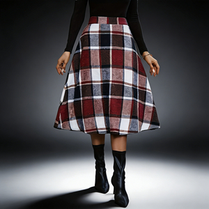 Faldas de mezclilla casuales de verano 2026 para mujer, de cintura alta y ajuste ceñido, ideales para el uso diario y la moda femenina. - Product Image 2