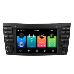 Autoradio 2 Din Android 12 Ecran stéréo pour Mercedes Benz Classe E W211 Classe G W463 Clk W209 Cls W219 Carplay Multimedia 2din